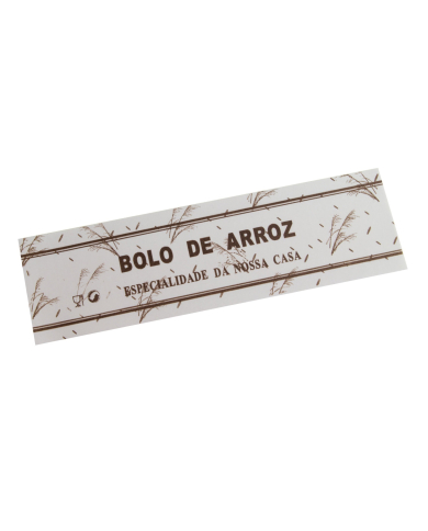 CINTAS DE BOLO DE ARROZ CASTANHAS ONDULADAS 7 CM