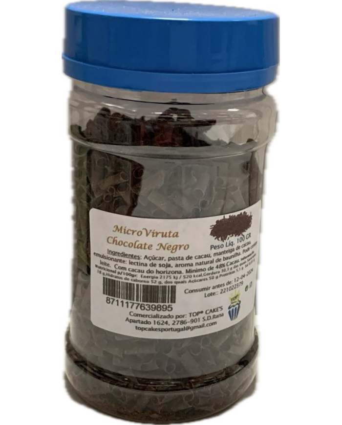 CHD-BS-22270E0-07B - RIZOS CHOCOLATE NEGRO 100 GR