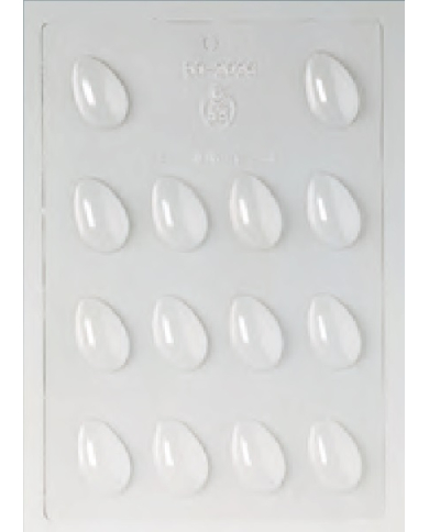 90-2026 - MOLDE DE OVO POLYETHLENE 14 PCS