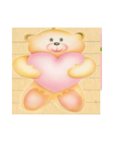 40-WM015- STENCIL URSO