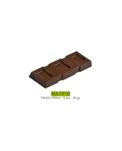 MA1910 - MOLDE POLICARBONATO P/CHOCOLATE