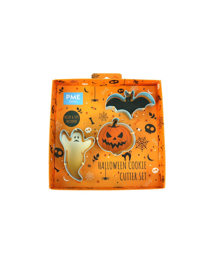 SCB703 - CORTADOR BISCOITOS HALLOWEEN (CONJ 3)