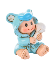 26197C - BEBÉ EM PIJAMAS AZUL