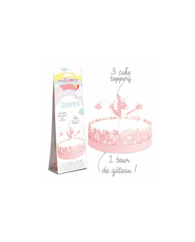 SC04910 - FITA & TOPPER DE UNICÓRNIO -  SCRAPCOOKING