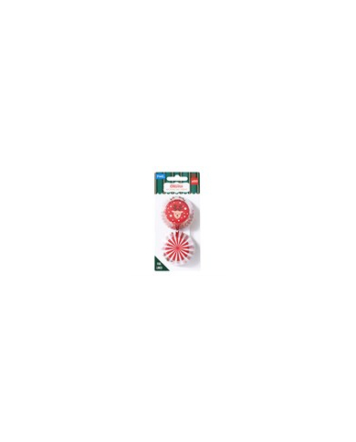 CH24BC060- MINI CAPSULAS CUPCAKES ALUMINIO RUDOLFO (60UNID)