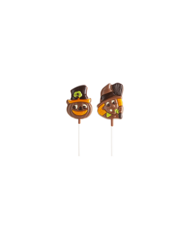 216048 - PIRULETAS CHOC HALLOWEEN 2 MOD (28 UNID)
