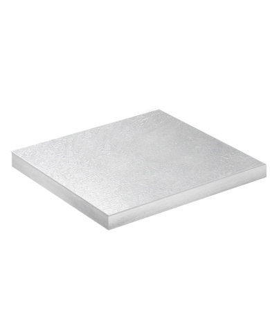 540271 - BASE ALTA PRATA 40X40CM