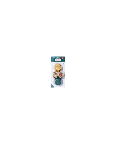 CH24CUT139- CAPSULAS E TOPPERS P/ CUPCAKES AZEVINHO (24 UNID)