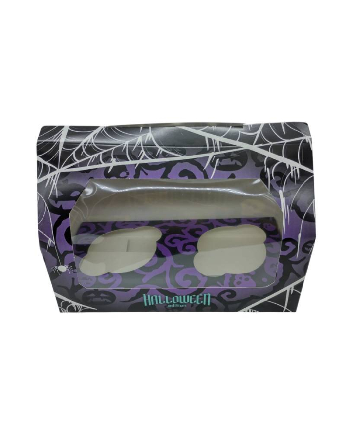 AZ01560 - CX P/ 2 CUPCAKE HALLOWEEN 18,6X9,10X7,50