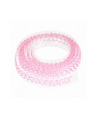 25027B - FITA STRASS ADESIVOS 90CM ROSA