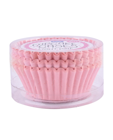 CÁPSULAS P/CUPCAKES ROSA CLARO (60UN) - BC608
