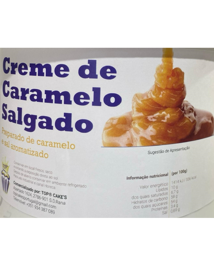 CREME DE CARAMELO SALGADO - BALDE 3,5 KG