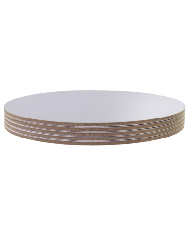 CCDRW12 - BASES BRANCAS 30 CM C/ 3 MM (PACK 5 UNID)