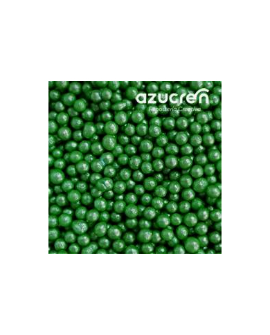 AZ01160 - PEROLAS VERDES  4 MM (900GR) - SEM E171