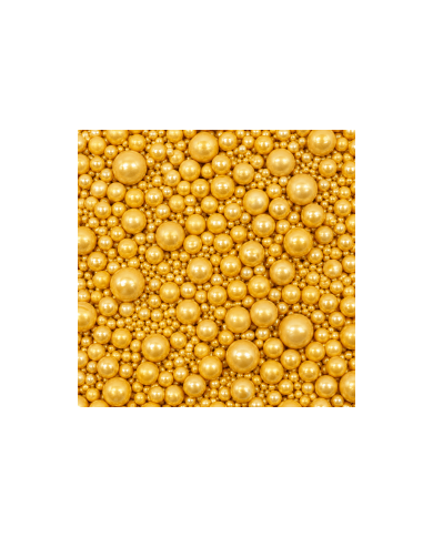 AZ02330 - SPRINKLE PEROLAS DOURADAS 90 GR