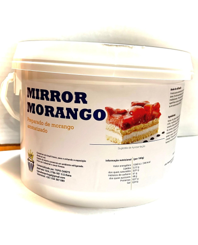 BRILHO MIRROR MORANGO 3,5KG