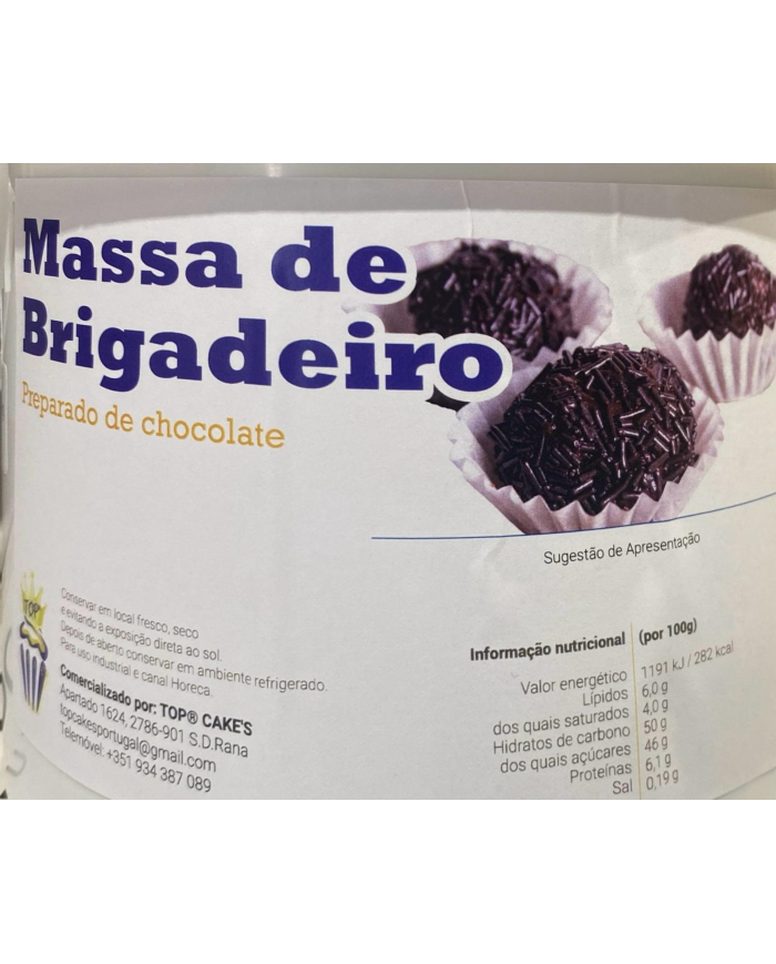 MASSA DE BRIGADEIRO 3,5 KG