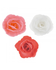126065 - ROSAS OBREIA SORTIDAS 4,5 CM C/36