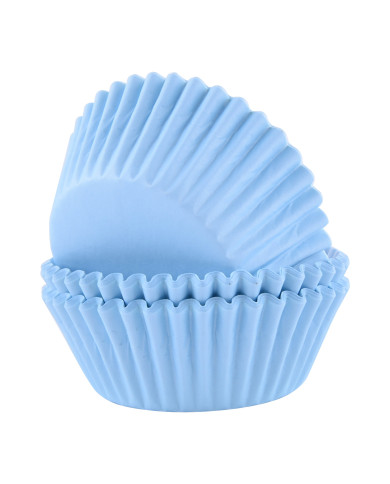 Cápsulas P/Cupcakes Azul Claro - BC612