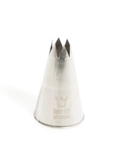 BS 110 - ST. STEEL ESTRELA ABERTA D. 10MM (5 PCS)