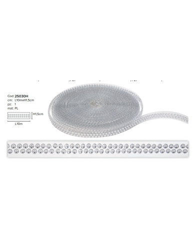FITA STRASS H1,5X10M - 25030H