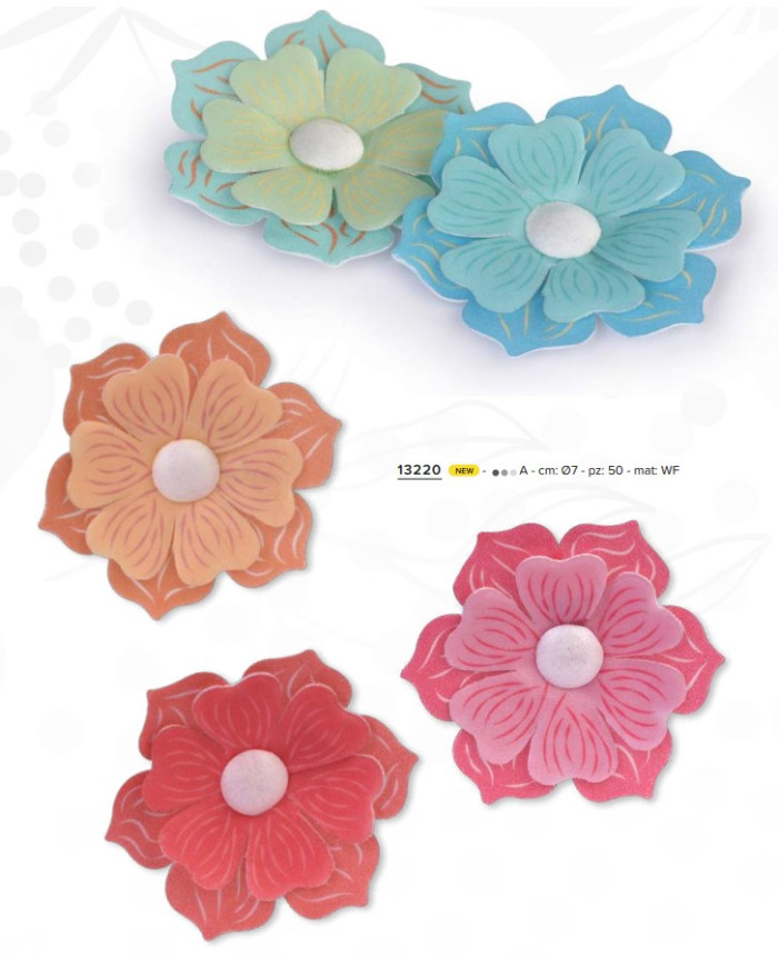 FLORES OBREIA ABSTRACTAS (5COR) - 13220