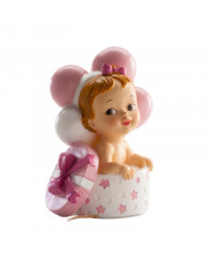 Menina Batizado com Balões - 310123