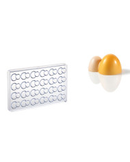 MA5004 - MOLDE POLICARBONATO SEMISPHERE D.40 H 20 MM