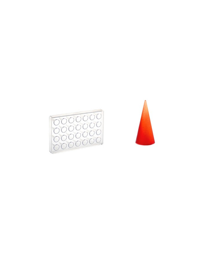 MA4007 - MOLDE POLICARBONATO PIRAMIDE CONE