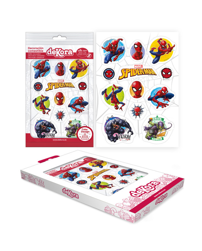 231398 - DECORAÇÃO COMESTÍVEL RECORTADO HOMEM ARANHA