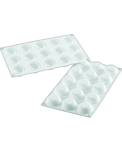 MF11191 - MOLDE SILIKOMART 15 GLOBOS