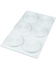 30SIL518- MOLDE SILICONE DAHLIA  297 X 176 MM