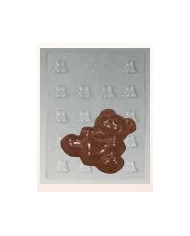 MOLDE TABLETE 100GR 15X17CM (5 PC) - 20TC004