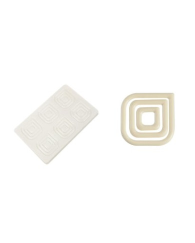 DECO SQUARE POLYCARBONATE MOULD - 20-D020