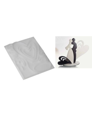 TAPETE PEÇA SPOSI CON CUORI MOD.1 - 30SMTP01