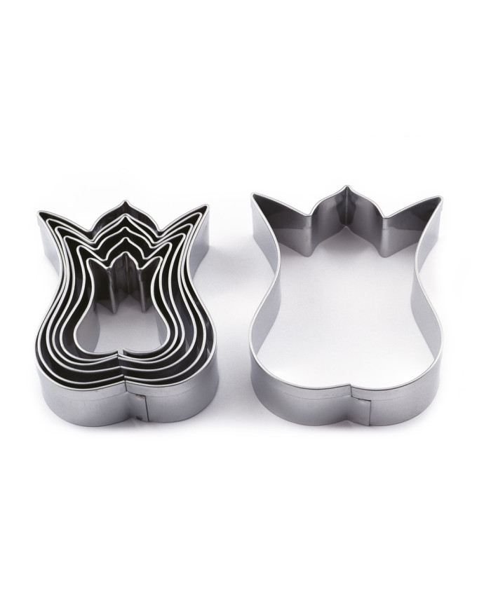 CAIXA DE CORTADORES TULIPA 7PCS - CUT17L7