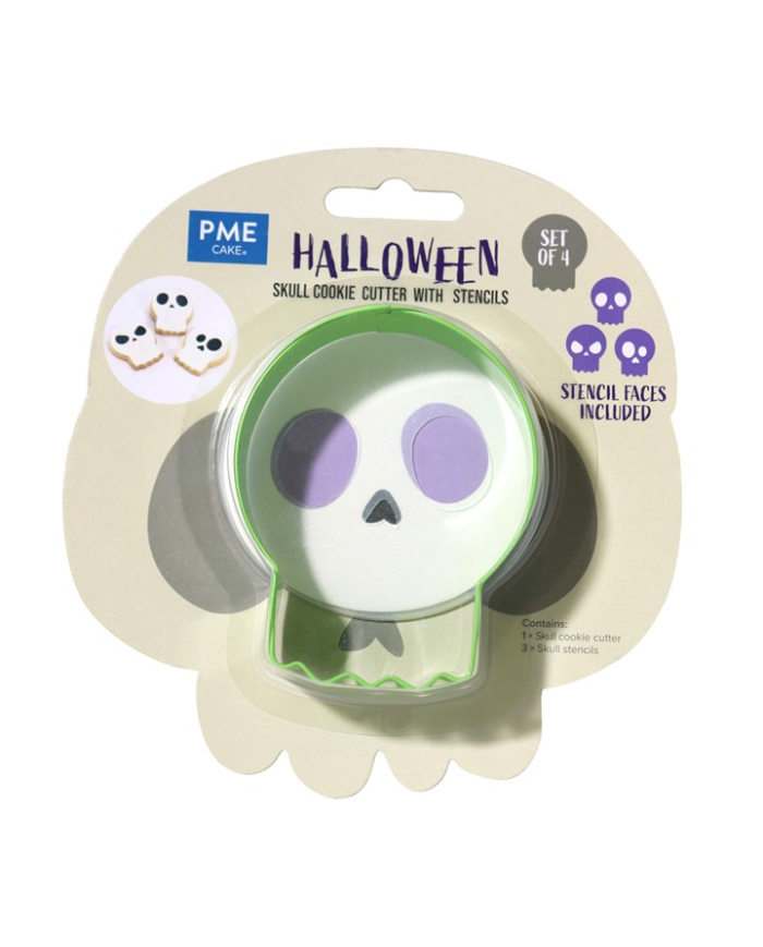 HW24CCC056 - CORTADOR BISCOITOS HALLOWEEN - CAVEIRA