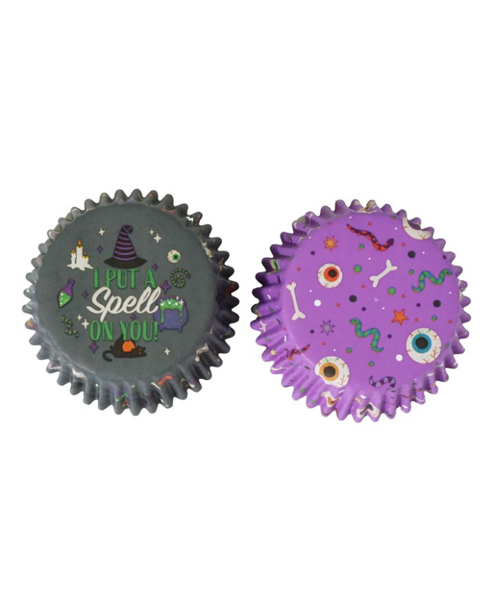 HW24BC030 - CÁPSULAS  CUPCAKES HALLOWEEN 60 UNID