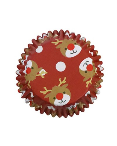 BC804 - CAPSULAS CUPCAKE ALUMINO RENAS (30UN)