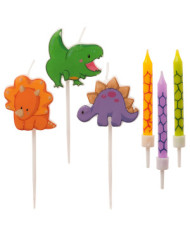 345407 - MIX VELAS DINOSAUROS