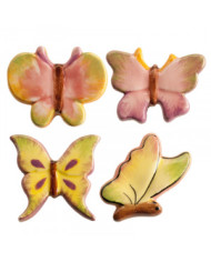 221002 - DECORAÇÃO AÇÚCAR PAI NATAL 4,5X4,5 - 48 UN