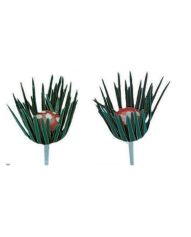 COGUMELOS EM PLÁSTICO C/144 UN - MF70390