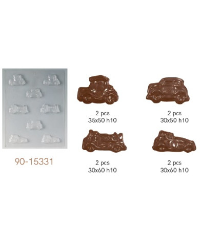 90-15331 - MOLDE POLYETHLENE CARROS