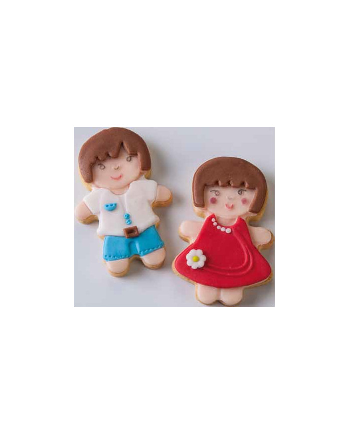 40-WB105 - CORTADOR MENINO E MENINA 2 PCS