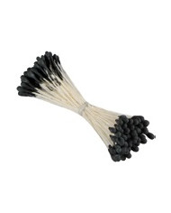 40-W116 - STAMEN LILY TIP-BLACH 144 PCS