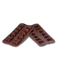 MF82016 - MOLDE 12 FIGURAS NATAL